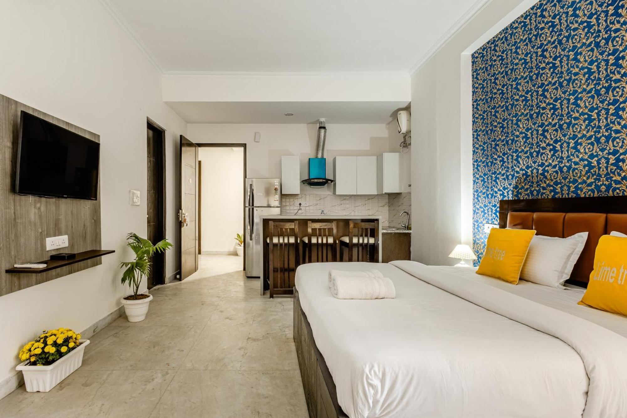 Lime Tree Service Apartment Golf Course Road, Gurgaon Eksteriør bilde