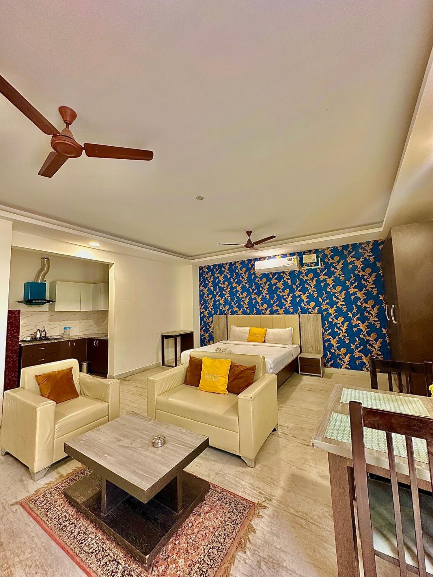 Lime Tree Service Apartment Golf Course Road, Gurgaon Eksteriør bilde