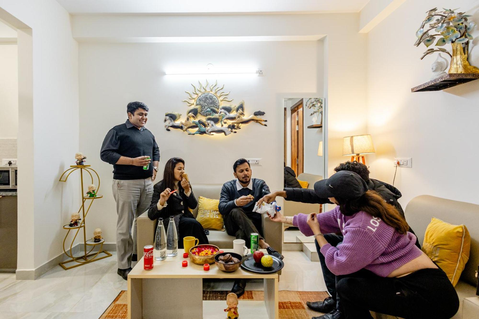 Lime Tree Service Apartment Golf Course Road, Gurgaon Eksteriør bilde