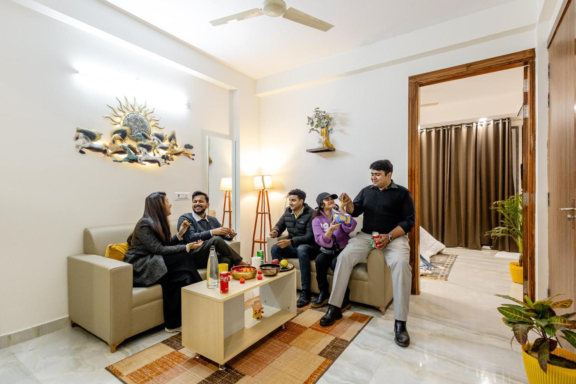 Lime Tree Service Apartment Golf Course Road, Gurgaon Eksteriør bilde