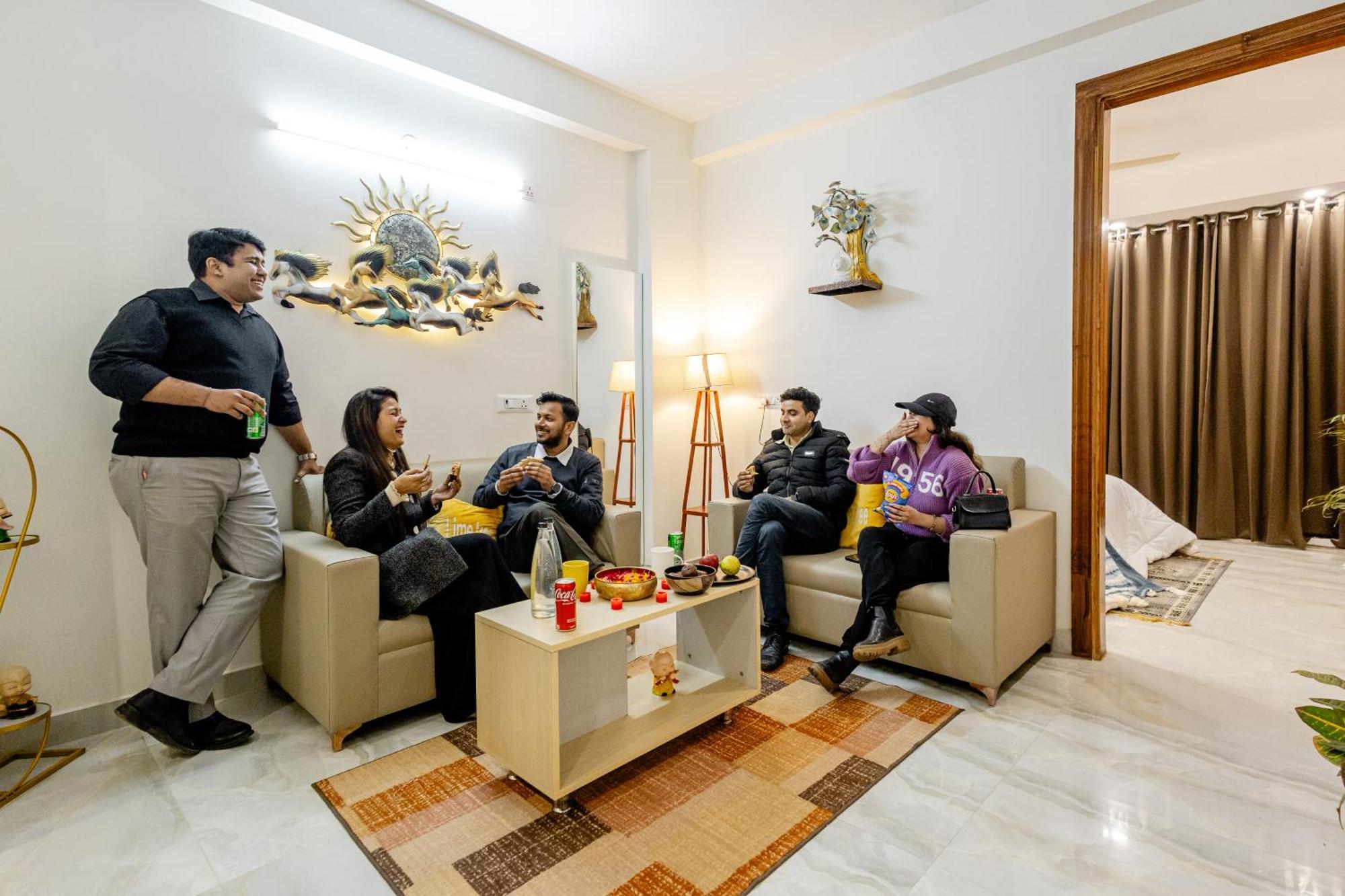 Lime Tree Service Apartment Golf Course Road, Gurgaon Eksteriør bilde